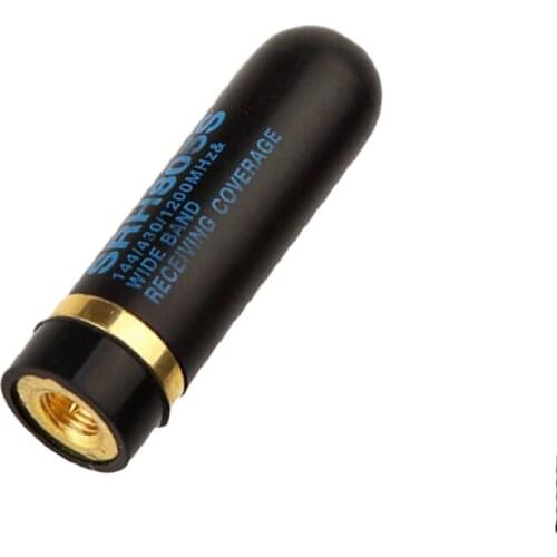 SRH805S Dual Band UHF VHF Antenna SMA Male For Baofeng UV3R UV100 LINTON LT6100 LT6188 YAESU Vertex VX-6R