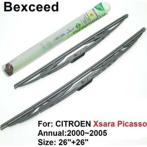 26"+26" High Quality Bexceed of Car windshield traditional wiper blade for CITROEN Xsara Picasso