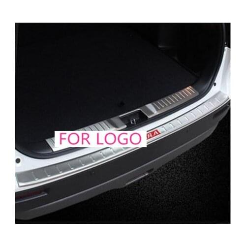 Car-Styling For Suzuki Vitara 2015 2016 Stainless Steel Inner Rear Bumper Protector Sill Car Accessories Trunk Car Accessories