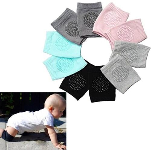 Unisex Baby Toddlers Knee Pad Safety Crawling Elbow Infant Baby Leg Warmer Kneecap Support Anti Slip Protector Baby