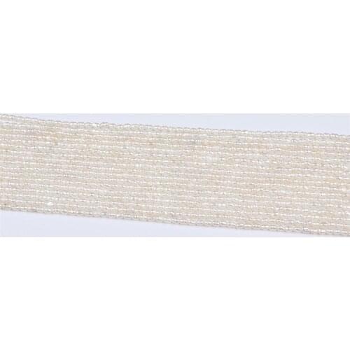 Service Natural White Freshwater 2-2.5mm Rice Drop Shape Natural Pearl