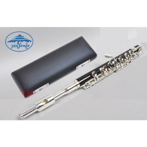 Advance Piccolo C Key Silver Plated Closed Hole With Case Composite wood Body