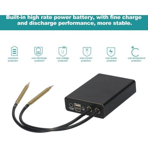 Power Bank Spot Welder Machine DIY Lithium Battery Small Mini 18650 Spot Welding Machine Tool Kit Mini Spot Weld Soldering Kit