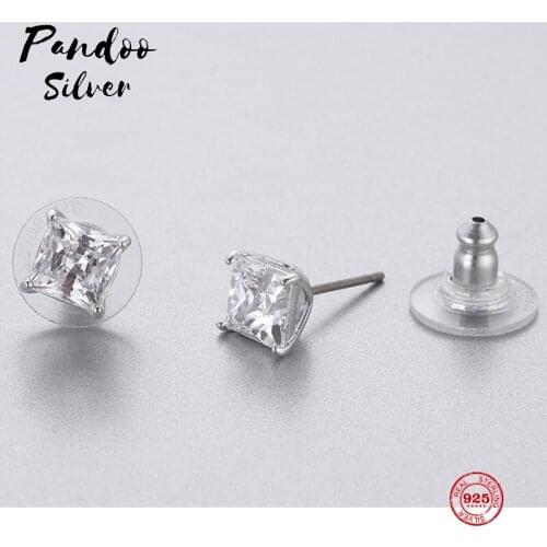 Fashion Charm Sterling Silver Original 1:1 Engraving, Simple And Exquisite Wild Earrings Earrings Womens Luxury Jewelry Gifts