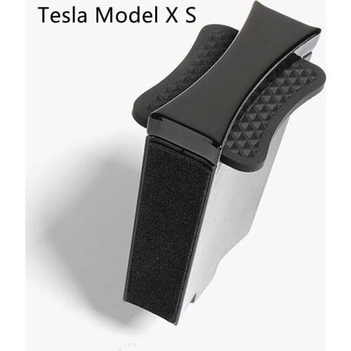 Model X S Cup Holder Parts Slot Slip 1pc ABS Accessories Car Clip For Tesla Limit Clip Water Cup
