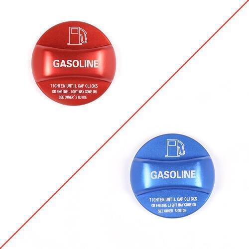 1 Pcs Red Aluminum Alloy Gas Fuel Tank Cap Cover Trim For Alfa Romeo Giulia 2017 2018 Car Accessories