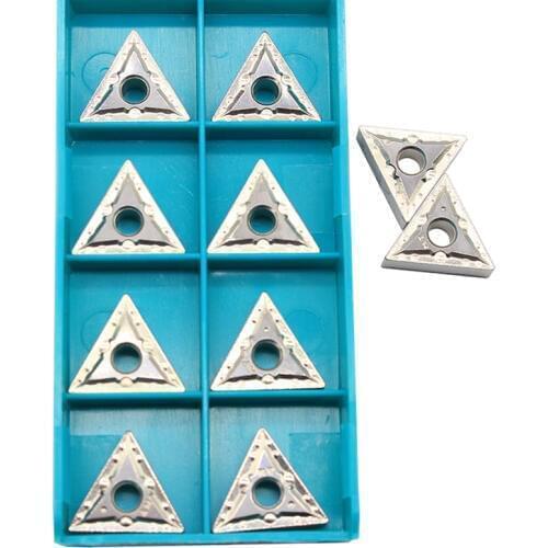 10PCS Tnmg160404 MT CT3000 External Turning Tools Cermet Grade Carbide insert Lathe cutter Tool Tokarnyy turning insert