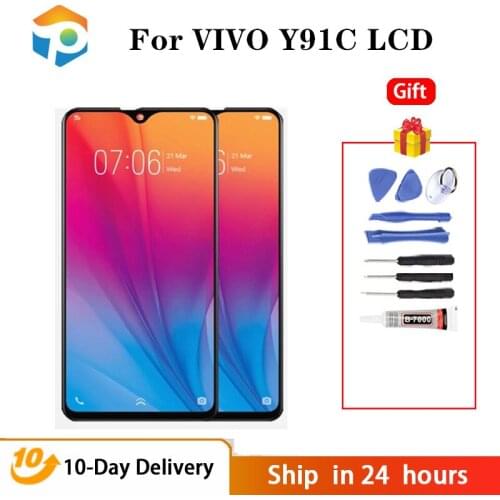 100% Test AAA For Vivo Y91C LCD Display Touch Screen Digitizer Assembly Replacement Parts 6.2Inch