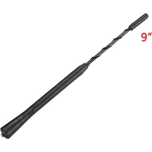 9Inch Universal Auto Roof Mast Whip Stereo Radio FM/AM Signal Aerial Amplified Antenna For BMW Benz Mazda Audi