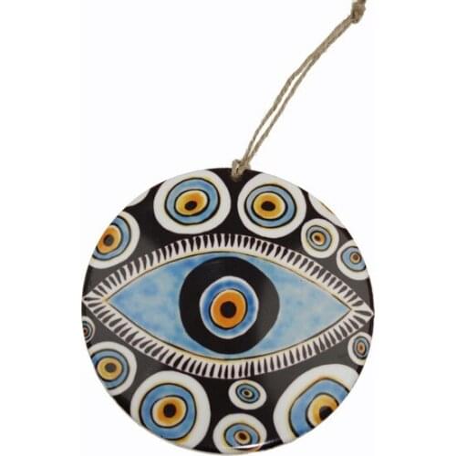 Authentic Tile Eye Decor Amulet wall Decoration wall graphics gráficos de parede настенная графика