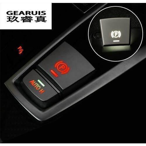 Car Electronic Handbrake AUTO H Button Cover Switches Decorative Cover Trim For BMW 5 Series 6 Series 7 Series X3 X4 X5 X6