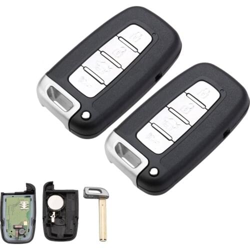 4 Buttons 433Mhz Remote Smart Car Key For VERACRUZ SANTA FE TUCSON ELANTRA GT SY5HMFNA04 PFC7952 Chip