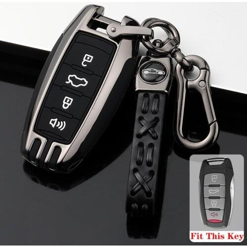 Zinc Alloy Car Key Cover Case Full Protection For Great Wall Haval Coupe H7 H8 H9 M6 H4 H2S GMW H6 Accessories