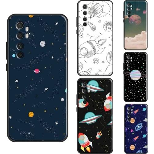 MOON PLANET ALIEN SPACE Case For POCO X3 Pro M3 F2 F3 Phone Cover For Xiaomi Mi Note 10 Lite Mi 11 Ultra 10T Pro