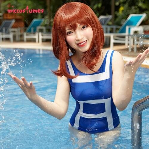 Haikyuu MHA Midoriya Deku Bakugou Todoroki U.A High Gym Suit Swimwear Zentai Bodysuit Bathing Suit Swimsuit Cosplay Costume