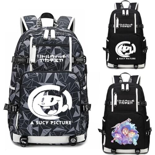 Little Witch Academiau cosplay Backpack KagariAtsuko Student travel bag women Oxford bags for men