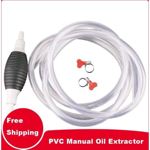 Manual oil pump Liquid Transfer Pump Manual Hand Pump Oil Water Petrol Diesel Fuel Liquid Transfer Pump Pipe Rubber Hose