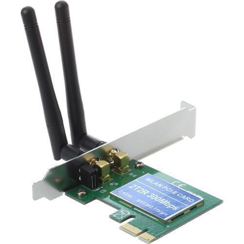 PCI Express PCI-e 300Mbps IEEE 802.11b/g/n Wireless WiFi Network Card Adapter