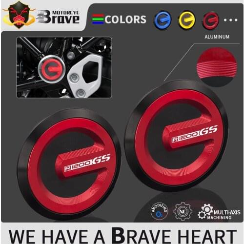 R 1200 GS RT Frame Hole Cover Caps Plug Decorative Frame Cap For BMW R1200GS LC / Adventure R1200RT LC R1250RT 2019 2020 2021