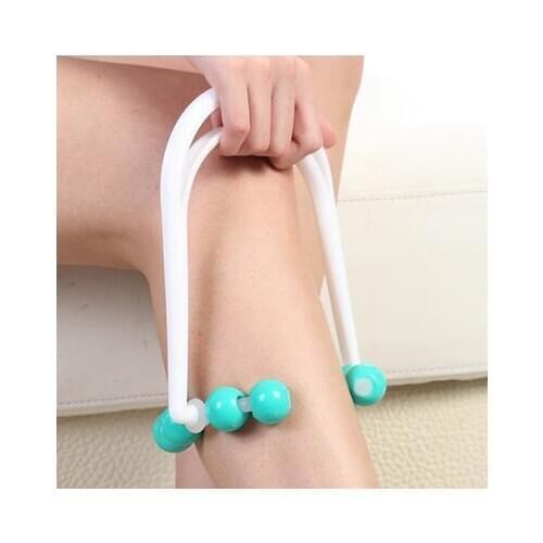 HANRIVER Health Care Leg Massage Roller Fat Burner Health Care Leg Massager Body Mini Wheel Relax Fat Control Cellulite Massage