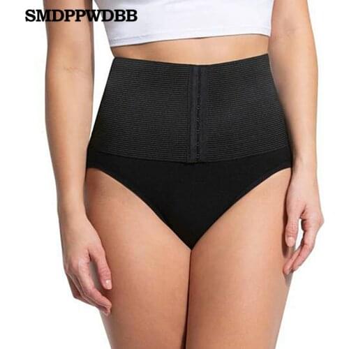 Thong Panty Shaper Waist Trainer Belly Girdle Briefs High Waist Tummy Underwear Slimming Underpants Seamless G-String Shapewear