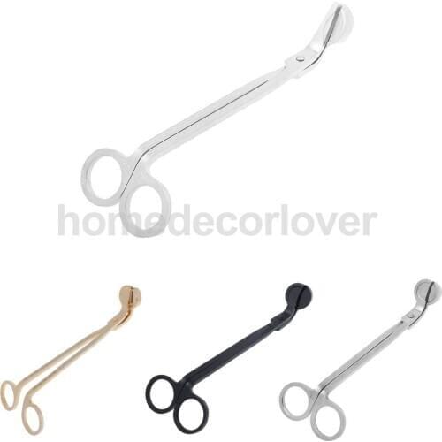 Candle Wick Oil Lamp Stainless Steel Scissors Trim Trimmer Cutter Snuffers Tool