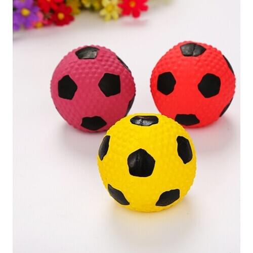 Pet Supplies Molar vocalism Toy Ball Dog Training Latex Interactive Toy，Q193