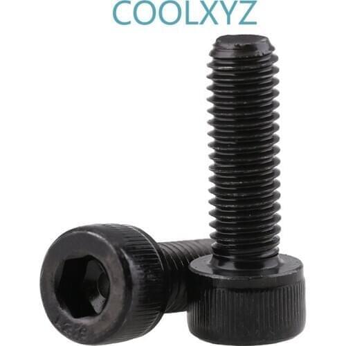 Grade 12.9 fine tooth hexagon socket screw/bolt M10M12M14*1.0/1.25/1.5 teeth 5Pcs