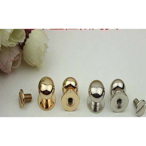 10 PCS/lot) DIY hardware plating processing leather handbags 12 mm thick flank high quality milk tsui nail decoration accessori