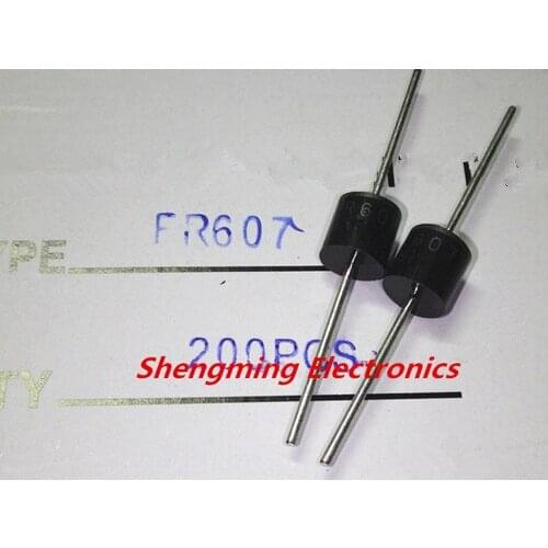 20pcs FR607 6A 1000V Fast Recovery Diode