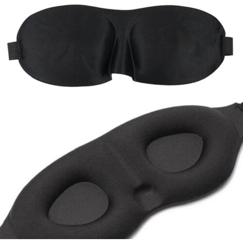 1Pcs 3D Sleep Mask Natural Sleeping Eye Mask Eyeshade Cover Shade Eye Patch Women Men Soft Portable Blindfold Travel Eyepatch