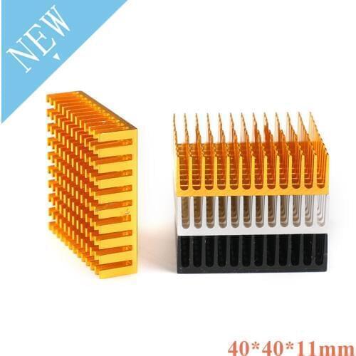 2Pcs Radiator Aluminum Heatsink Extruded Profile Heat Dissipation For Electronic Z09 Drop ship