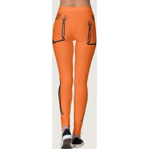 Skull Halloween High Waist Seamless Leggings Push Up Leggins Sport Women Fitness Running Sport Gym Pants Seamless Leggings P5