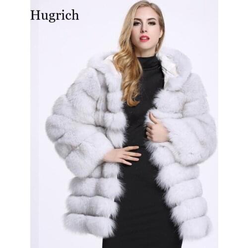 Hugrich Pink Fur Coats