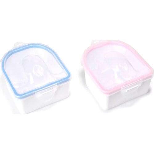 Rolabling 2PCS/set Nail Soaker Bowl Nail Art Polish Soak Off Remove Hand Wash Bowl Manicure Tools for Treatment Remover