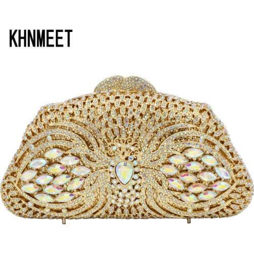 Женские кожаные клатчи KHNMEET China At AliExpress