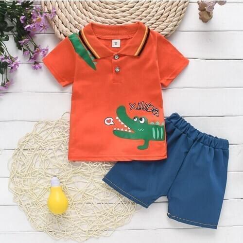 BibiCola Summer New Clothing Sets Kids Boys Cotton Casual Childrens Tracksuits Boys T-shirt+ Shorts Pants 2 Pcs Clothes Outfits
