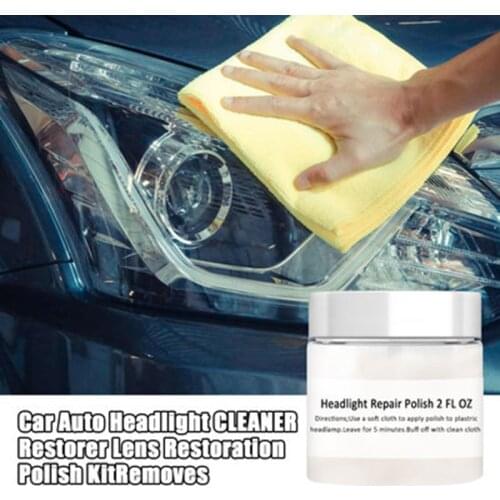 Car Headlights Refurbishment Cleaning Repair Cream Headlights Scratches Stains Auto Lights Crystal Plating Refurbishment