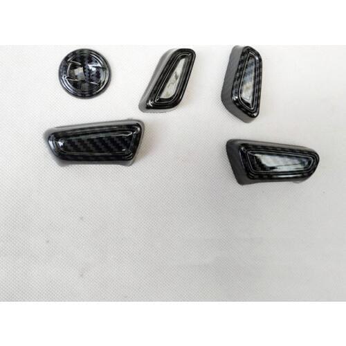 For Toyota Rav4 Rav 4 Xa50 2019 2020 Car Seat Control Power Switch Cover Trim Interior Accessories Parts Plastic Carbon Fiber