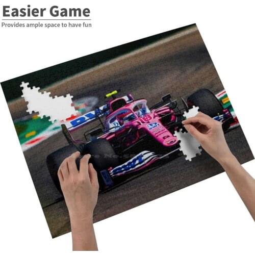 Lance Stroll On His Way To The Podium During The 2020 Italian Grand Prix At Monza Jigsaw Puzzle Educational Puzzle Games Toys