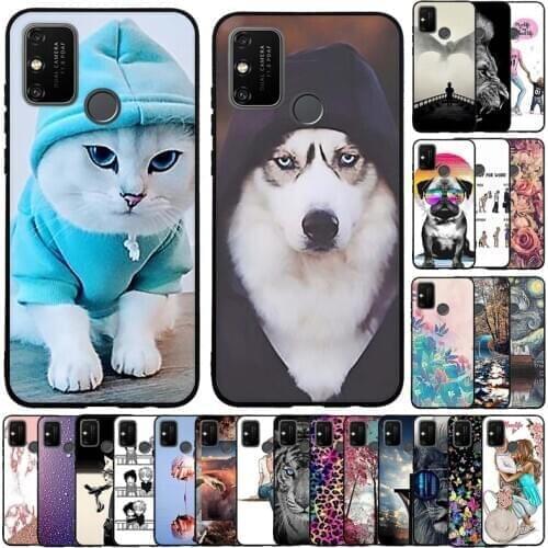 Soft Silicon Case For Huawei Honor 9A Case Soft TPU Funda Protective Bumper Phone Case For Huawei Honor 9a Case Back Cover Shell
