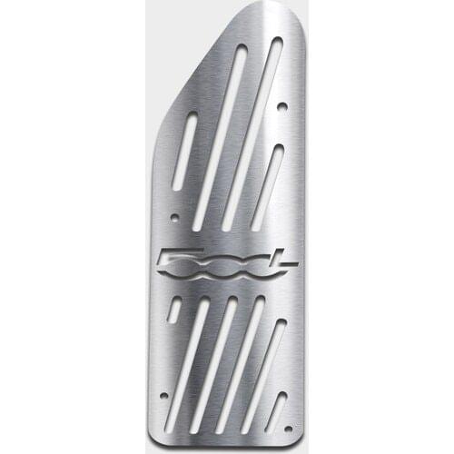 Fiat 500L Chrome Foot Rest Pedal-2013 -2017 Chrome pedal foot rest sporty interior accessories