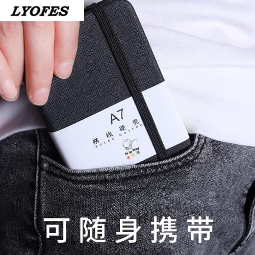 Dotted dotted-journal a7 mini Notebook Diary ivory white 100 GSM paper Planner Office school supplies sketchbook Stationery