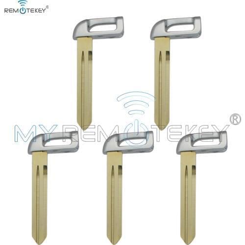 Remtekey 5pcs 81996-2M020 remote emergency key blade uncut for Hyundai Elantra Genesis 2010 2011 2012 2013 2014 insert blade