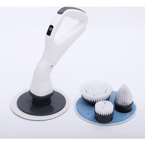 Turbo Scrub Cleaning Brush Electric Spin Scrubber Cordless Chargeable Bathroom Cleaner Scrubbing Tub and Tile Cleaning Tools