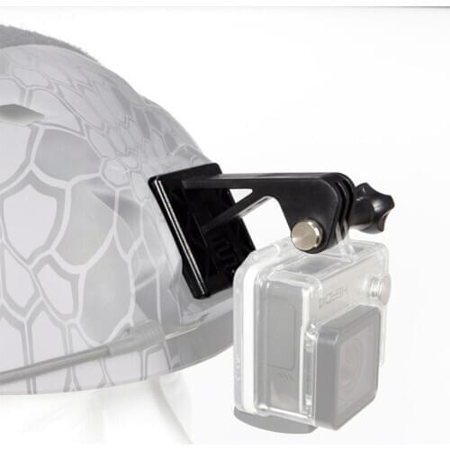 Tactical Camera Helmet Fixed Adapter Mount Airsoft Camera Adapter Kit For GoPro Action Shot Gun Hunting Rifle Camera Mount