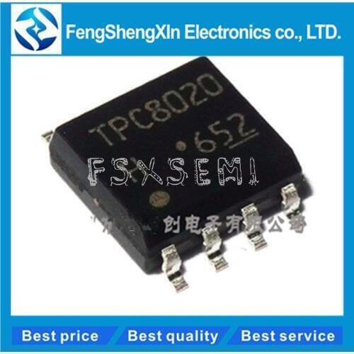 10pcs/lot 100% New original TPC8020-H TPC8020 Field Effect Transistor Silicon N Channel MOS Type SOP-8