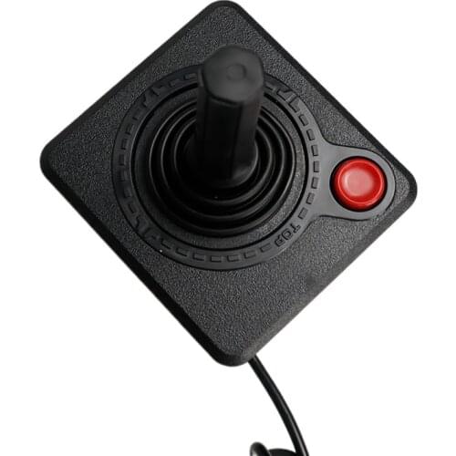 Upgraded 1.5M Gaming Joystick Controller With 4-way Lever And Single Action Button Retro Gamepad For Atari 2600 game rocker
