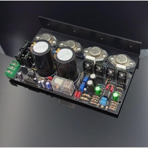 All DC operational amplifier class A amplifier board Gold seal pipe output Power amplifier kit