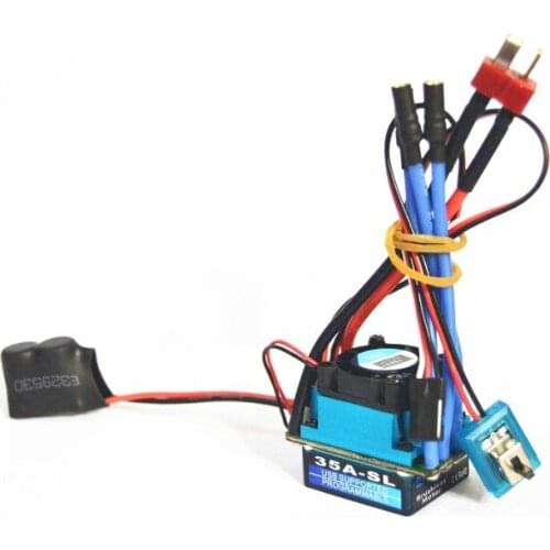 High quality 35A SL Brushless/brushed Speed Controller ESC for 1/12 1/16 1/18 1/10 1/8 RC Car Truck Racing Car